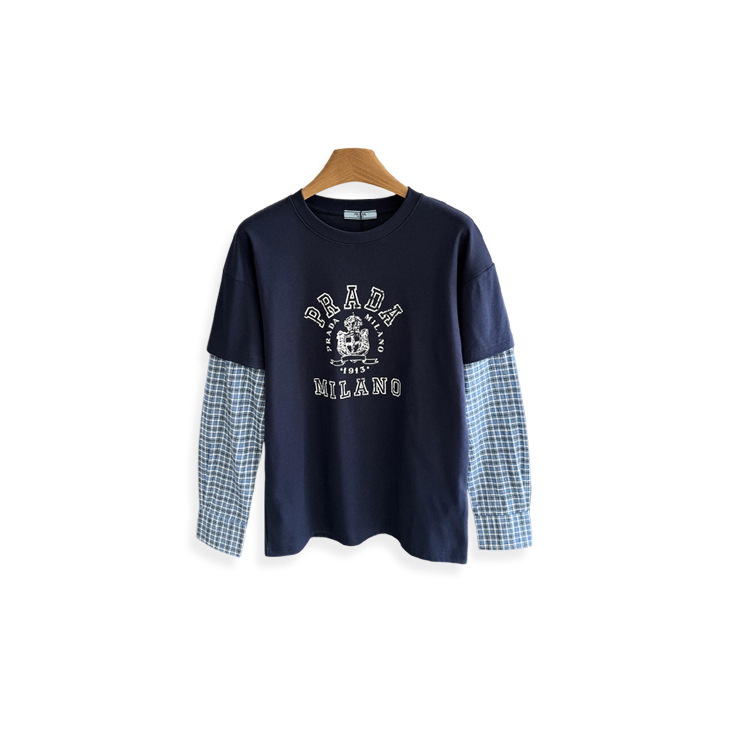 Pra*a loose-fitting two-piece t-shirt